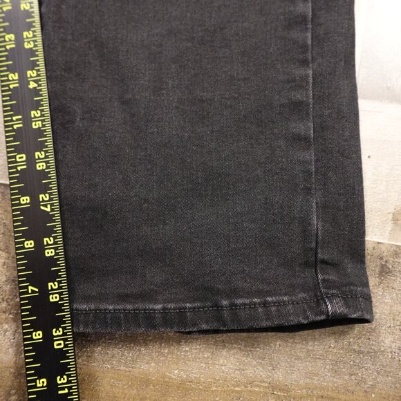 Lucky Brand 410 Athletic Straight Jeans Men’s 38x30 Gainesville Wash Black Denim - Picture 5 of 14